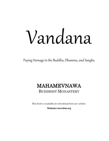 Vandana - Mahamevnawa Buddhist Monastery