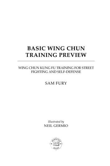 Basic Wing Chun Training Preview