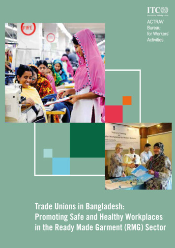Trade Unions In Bangladesh: Promoting Safe And Healthy Workplaces In .