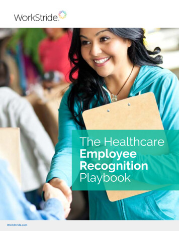 The Healthcare Employee Recognition Playbook - WorkStride