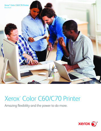 Xerox Color C60/C70 Printer