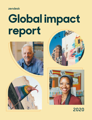 Global Impact Report - Zendesk