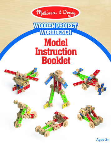 WOODEN PROJECT WORKBENCH Model Instruction Booklet