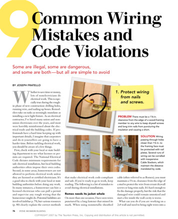 9 Common Wiring Mistakes And Code Violations - Fine Homebuilding