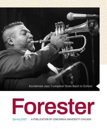 Acclaimed Jazz Trumpeter Goes Back To School Forester