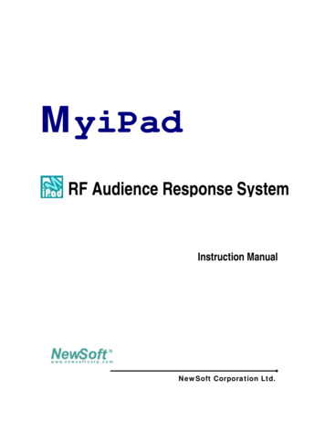 RF Audience Response System - Usermanual.wiki