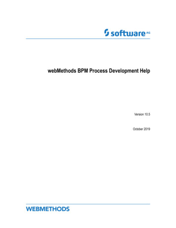 WebMethods BPM Process Development Help - Software AG