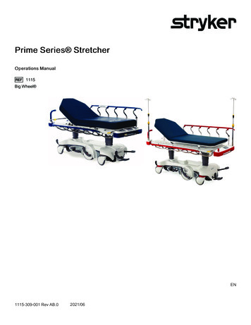 Prime Series Stretcher - Stryker Corporation