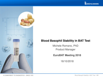 Blood Basophil Stability In BAT Test