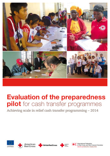 Evaluation Of The Preparedness Pilot - American Red Cross