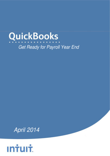 Get Ready For Payroll Year End - Intuit