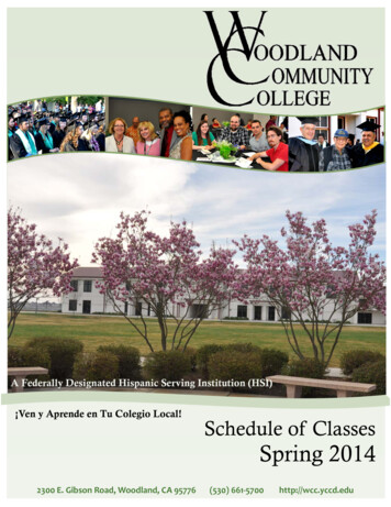 Spring 2014 - Home - Woodland Community College