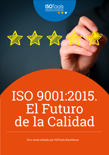 ISO 9001:2015. El Futuro De La Calidad - Earthgonomic