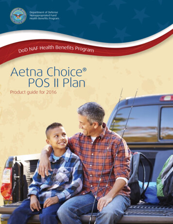 Aetna Choice POS II Plan - Marine Corps Community