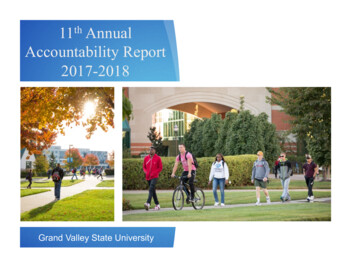 11th Annual Accountability Report 2017-2018