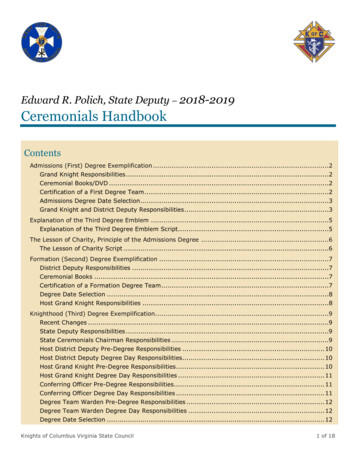2018-2019 Ceremonials Handbook - Secure.vakofc 