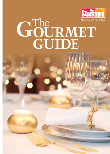 The Gourme T Guide 2020