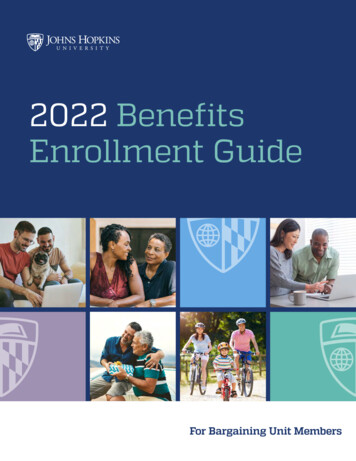 2022 Benefits Enrollment Guide - Johns Hopkins University Human Resources