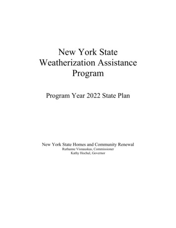 New York State Weatherization Assistance Program