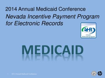 Nevada Incentive Payment Program For Electronic Records