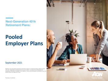 Pooled Employer Plans - FEI NEW