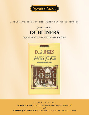JAMES JOYCE'S DUBLINERS - Penguin Random House