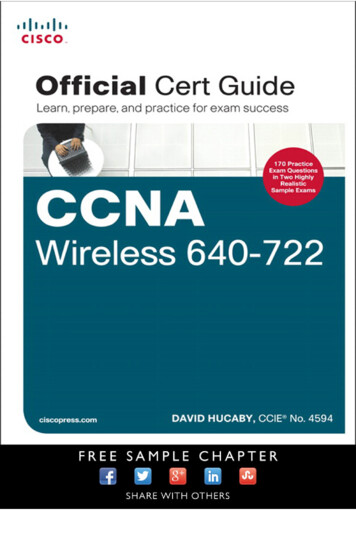 CCNA Wireless 640-722 - Pearsoncmg 