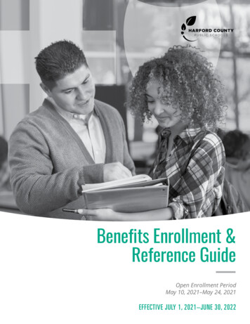 Benefits Enrollment & Reference Guide - Harford County Public Schools