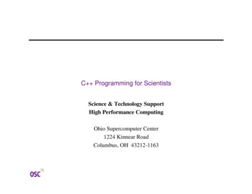 C Programming For Scientists - Cimec