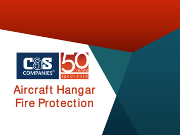 Aircraft Hangar Fire Protection - The C&S Companies