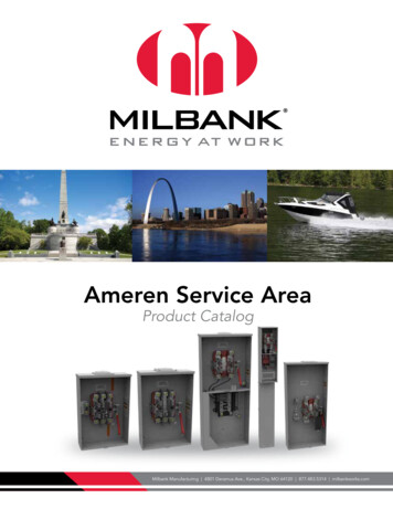 Ameren Service Area - Milbank