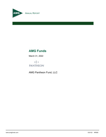 AMG Pantheon Fund LLC 3.31.2022 Draft 6