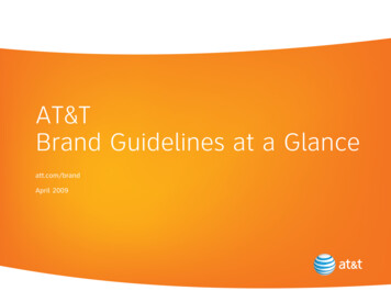 AT&T Brand Guidelines At A Glance - Vt.vtp-media 