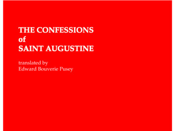 THE CONFESSIONS Of SAINT AUGUSTINE - Apostles Creed