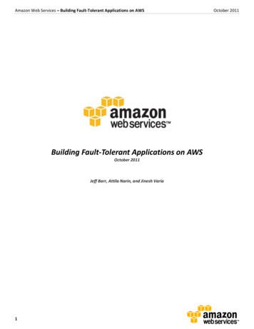 Building Fault-Tolerant Applications On AWS