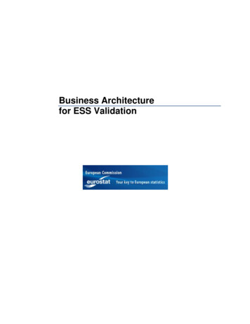 Business Architecture Template - European Commission
