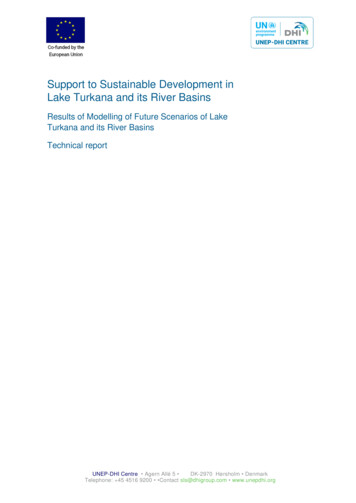 Support To Sustainable Development In Lake Turkana And Its . - UNEP-DHI