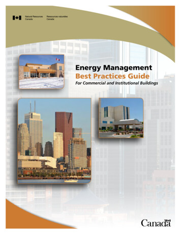 Energy Management Best Practices Guide - NRCan