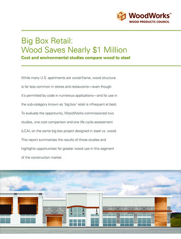 Big Box Retail: Wood Saves Nearly 1 Million - Wood WORKS
