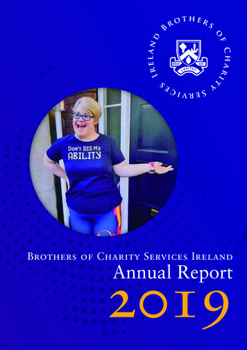 Brothers Of Charity Services Ireland 2019 Annual Report