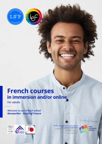 French Courses - Learn French In The South Of France