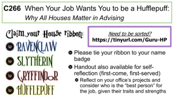 Why All Houses Matter In Advising