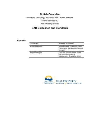 CAD Guidelines And Standards - Gov