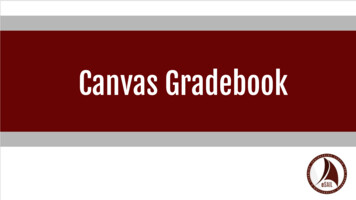 Canvas Gradebook - ESAIL