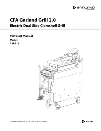 CFA Garland Grill 2 - Parts Town
