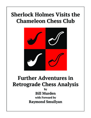Sherlock Holmes Visits The Chameleon Chess Club - Internet Archive