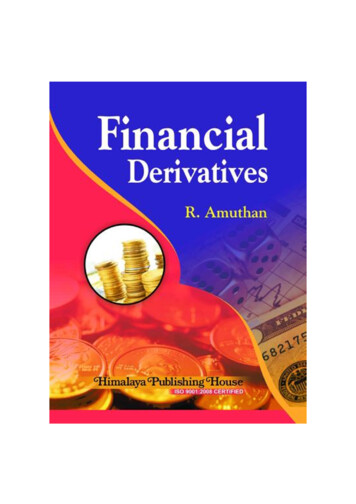 Introduction To Financial Derivatives 1 - Himpub 