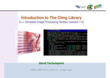 Introduction To The CImg Library