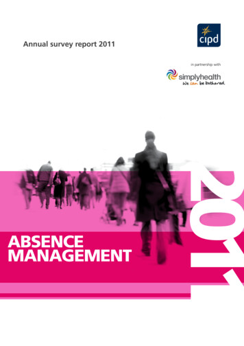 Absence Management Survey - 217.199.187.64