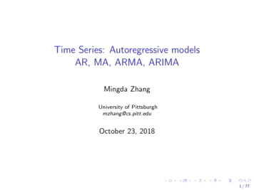 Time Series: Autoregressive Models AR, MA, ARMA, ARIMA